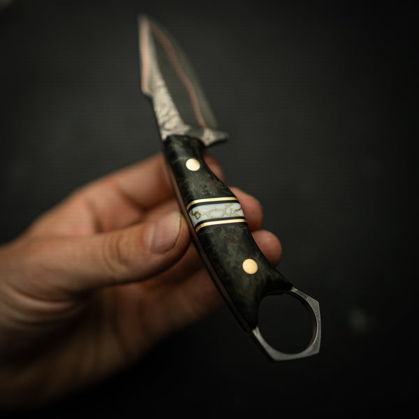 Limited Edition Mini Hunter - Cumai Damascus
