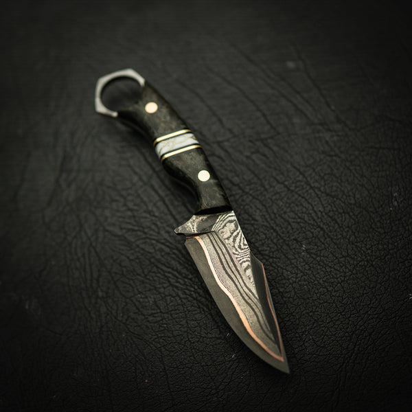 Limited Edition Mini Hunter - Cumai Damascus