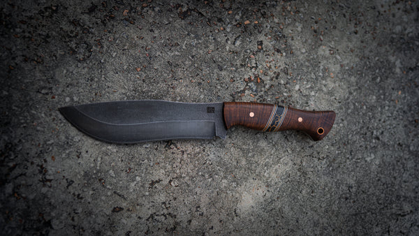 Stonewashed Bear Knife with Australian Western Myall Handle