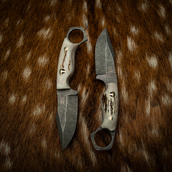 Mini Hunter – Iron Sharpens Iron Edition — Detail view | Iron Gate Knives