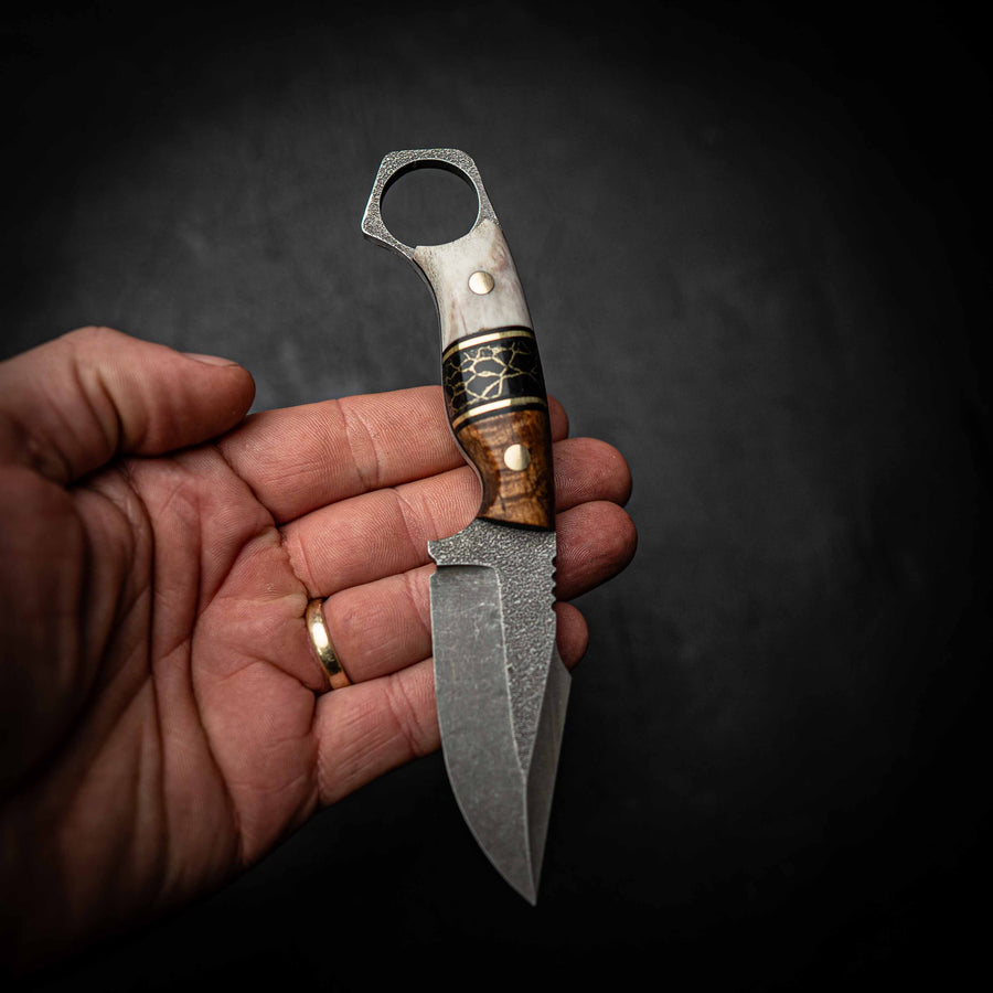 Mini Hunter — Tasmanian Blackwood, TruStone & Deer Antler