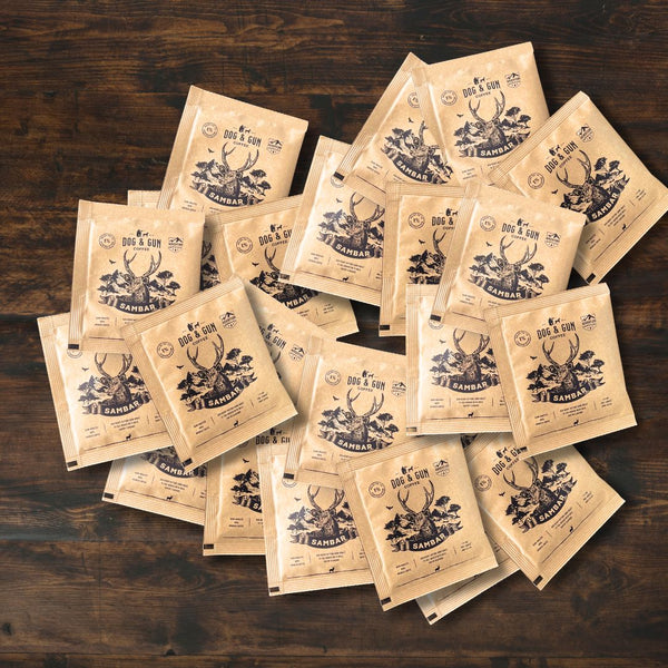 Dog & Gun Coffee, Sambar Pre-Loaded Drip Filters (15 Pack)