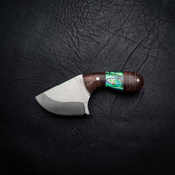 Drop Bear – 440C Stainless Steel, Tasmanian Blackwood with Abalone Inlay