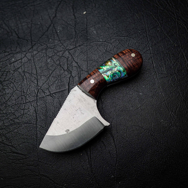 Drop Bear – 440C Stainless Steel, Tasmanian Blackwood with Abalone Inlay