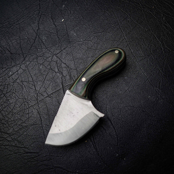 Drop Bear – 440C Stainless Steel, Camo Layered G10 Handle