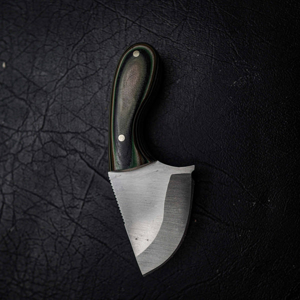 Drop Bear – 440C Stainless Steel, Camo Layered G10 Handle