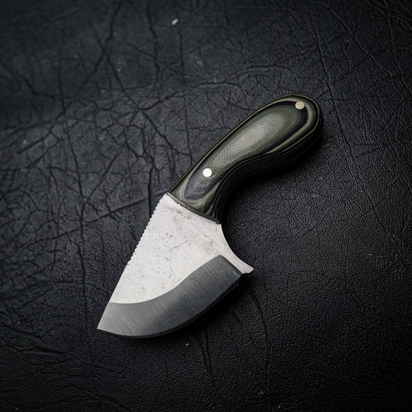 Drop Bear – 440C Stainless Steel, Camo Layered G10 Handle