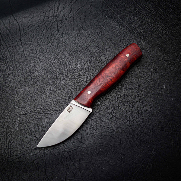 Skinner – Elmax Steel, Satin Finish, Stabilised River Redgum