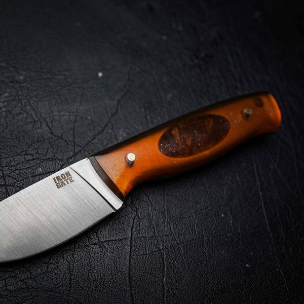Skinner – Elmax Steel, Satin Finish, Ultem 1000 Handle