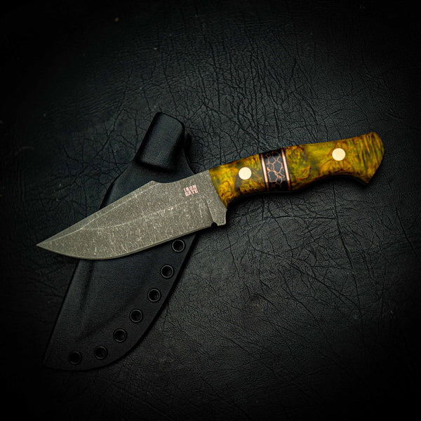 Stonewashed Hunter – Yellow Dyed Birchwood