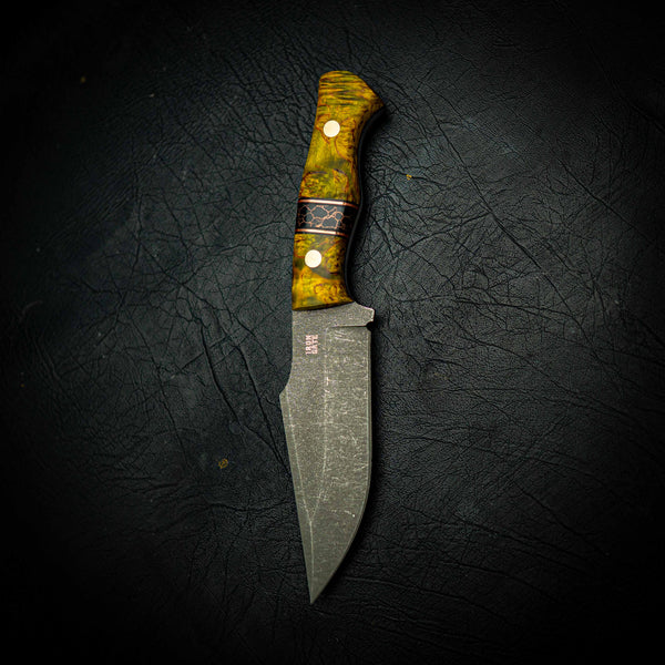 Stonewashed Hunter – Yellow Dyed Birchwood