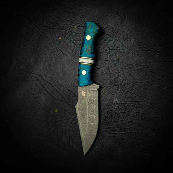 Stonewashed Hunter – Blue Dyed Birchwood