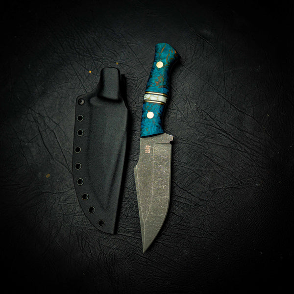 Stonewashed Hunter – Blue Dyed Birchwood