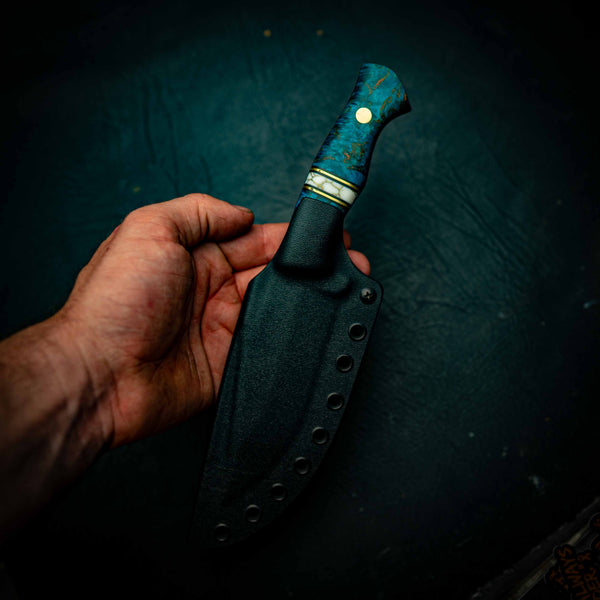 Stonewashed Hunter – Blue Dyed Birchwood