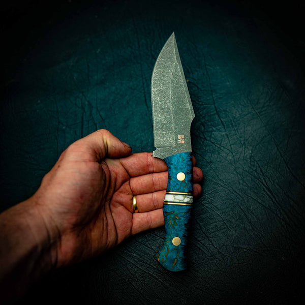 Stonewashed Hunter – Blue Dyed Birchwood