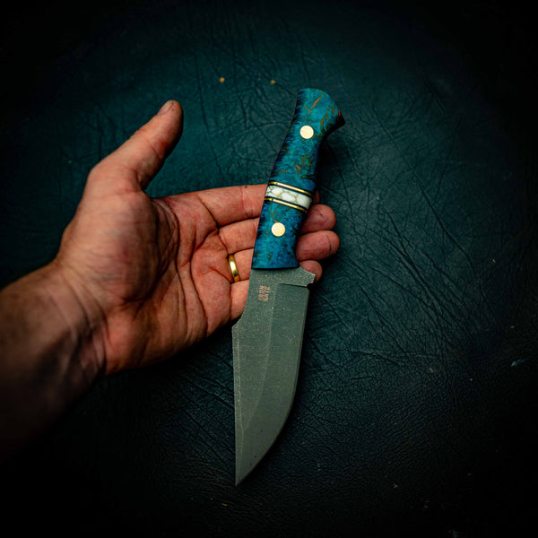 Stonewashed Hunter – Blue Dyed Birchwood