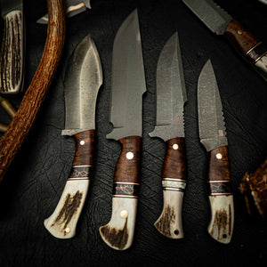 Iron Gate Knives custom order handmade knife with premium handle materials