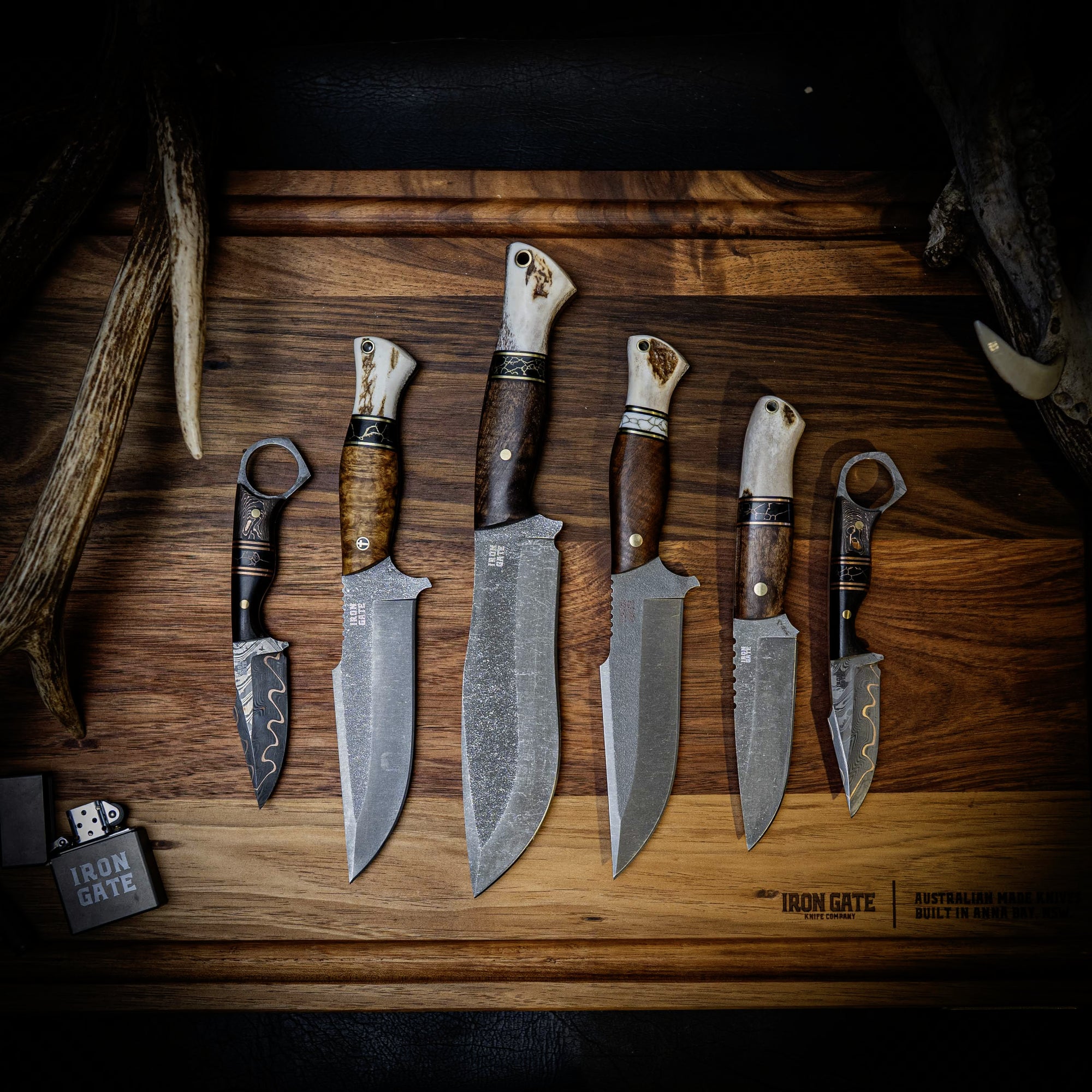 Knives for the bush, the bench and the beach.