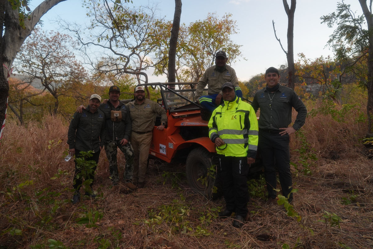 The Iron Gate crew on a hunting trip