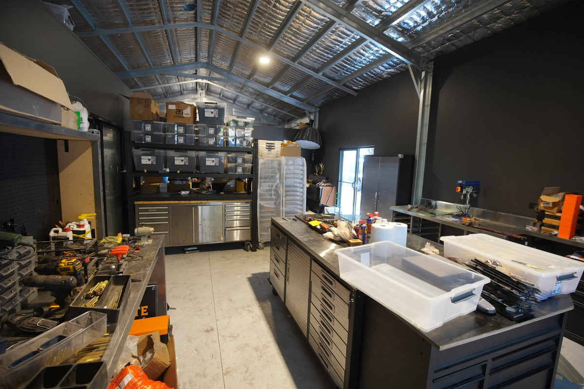 Inside the new Iron Gate workshop fit-out