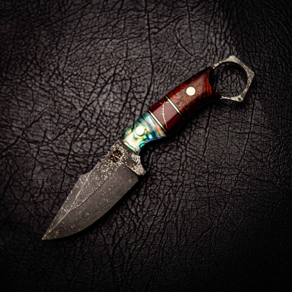 Mini Hunter – Abalone, TruStone, Brass & Honduran Rosewood