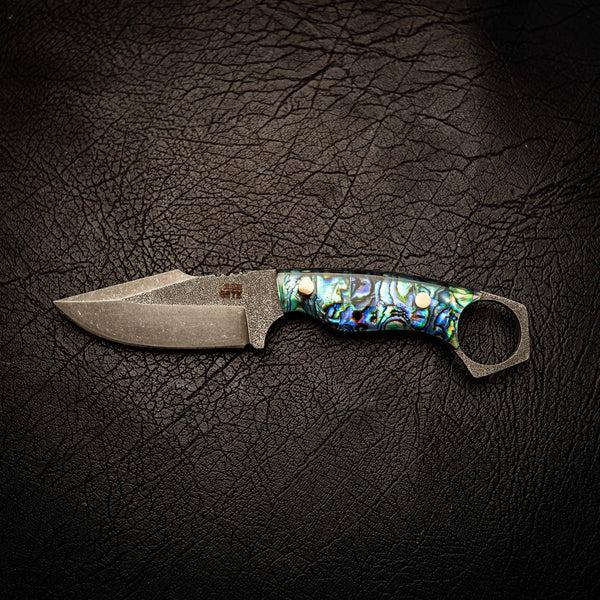 N690 Mini Hunter – Full Abalone (Paua)