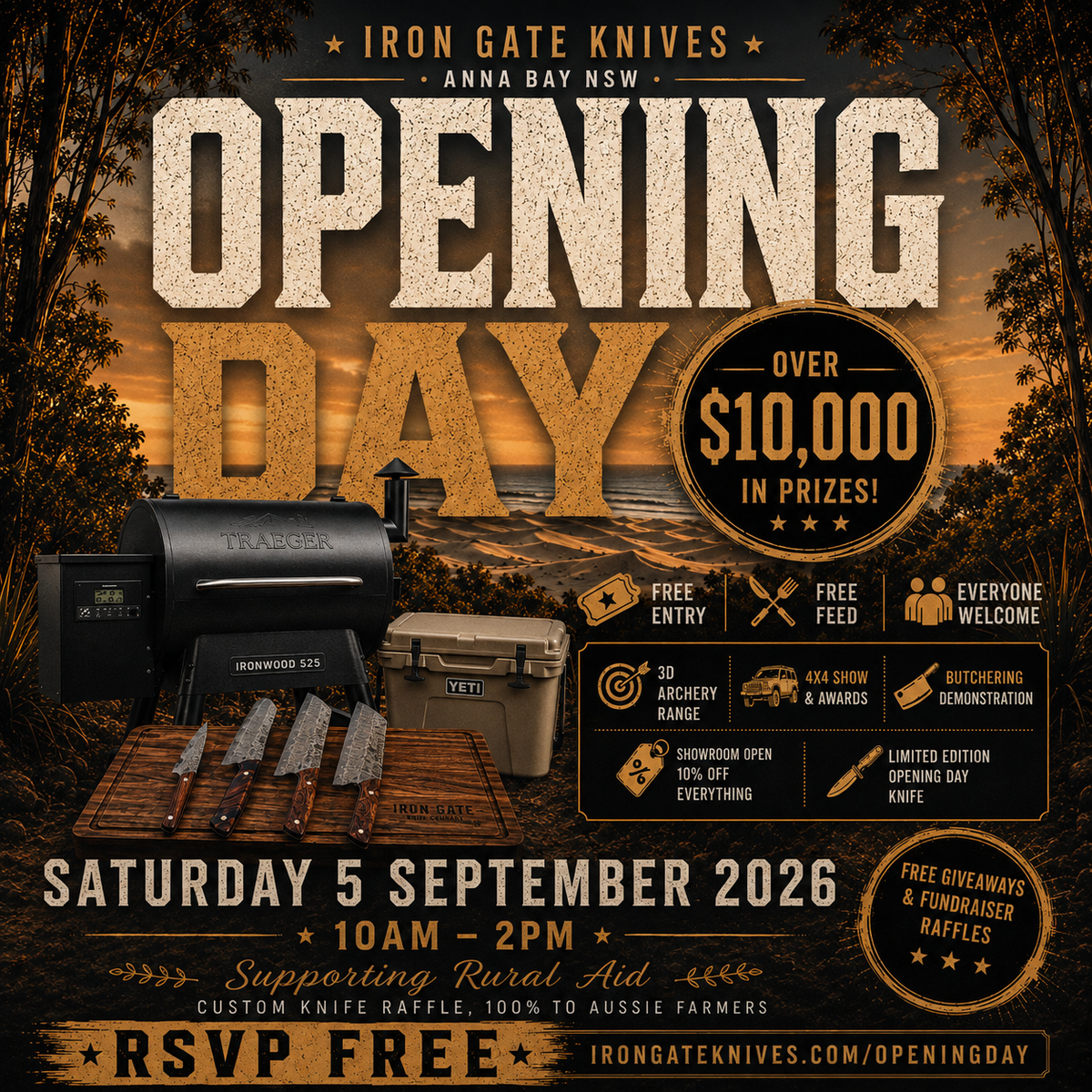 Iron Gate Opening day